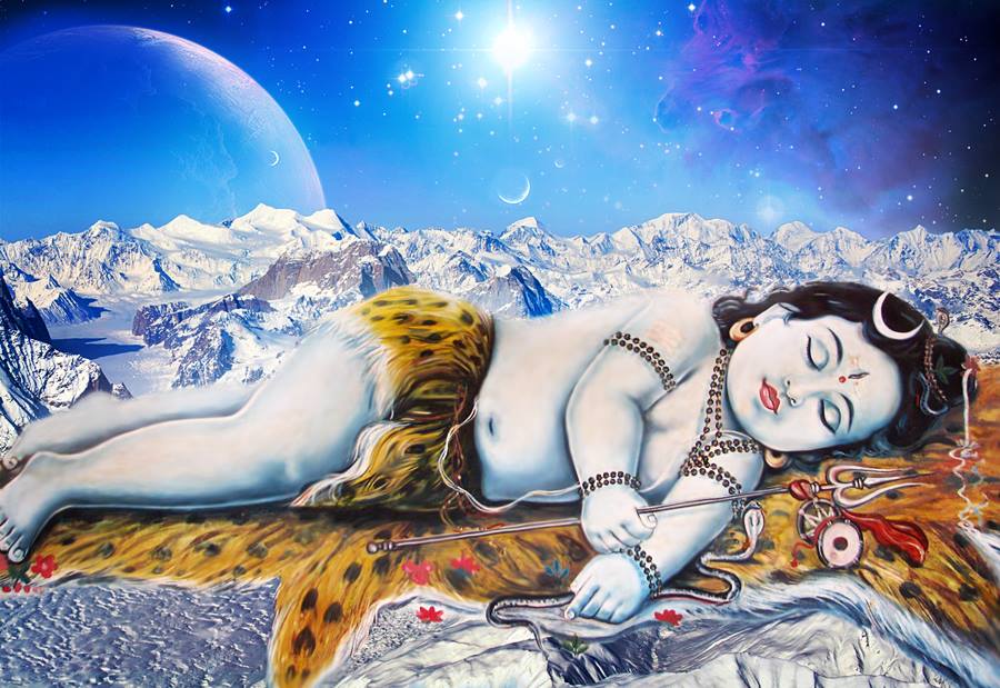 baby shiva new moon meditation